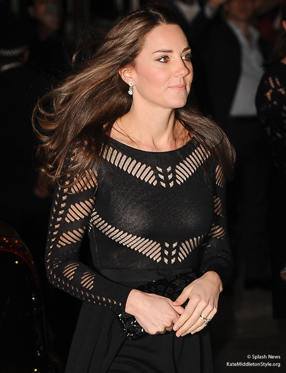 Kate attends the Action on Addiction gala