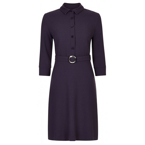 Goat Vreeland Dress in Iris Purple