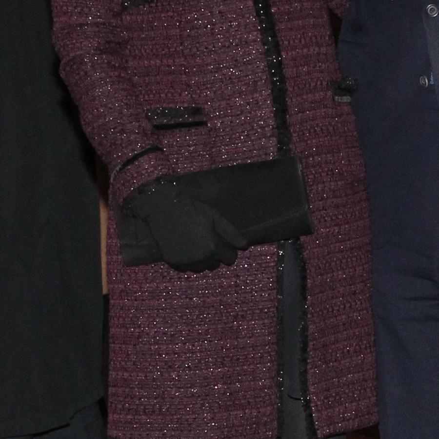 Kate Middleton carrying the Muse clutch in New York