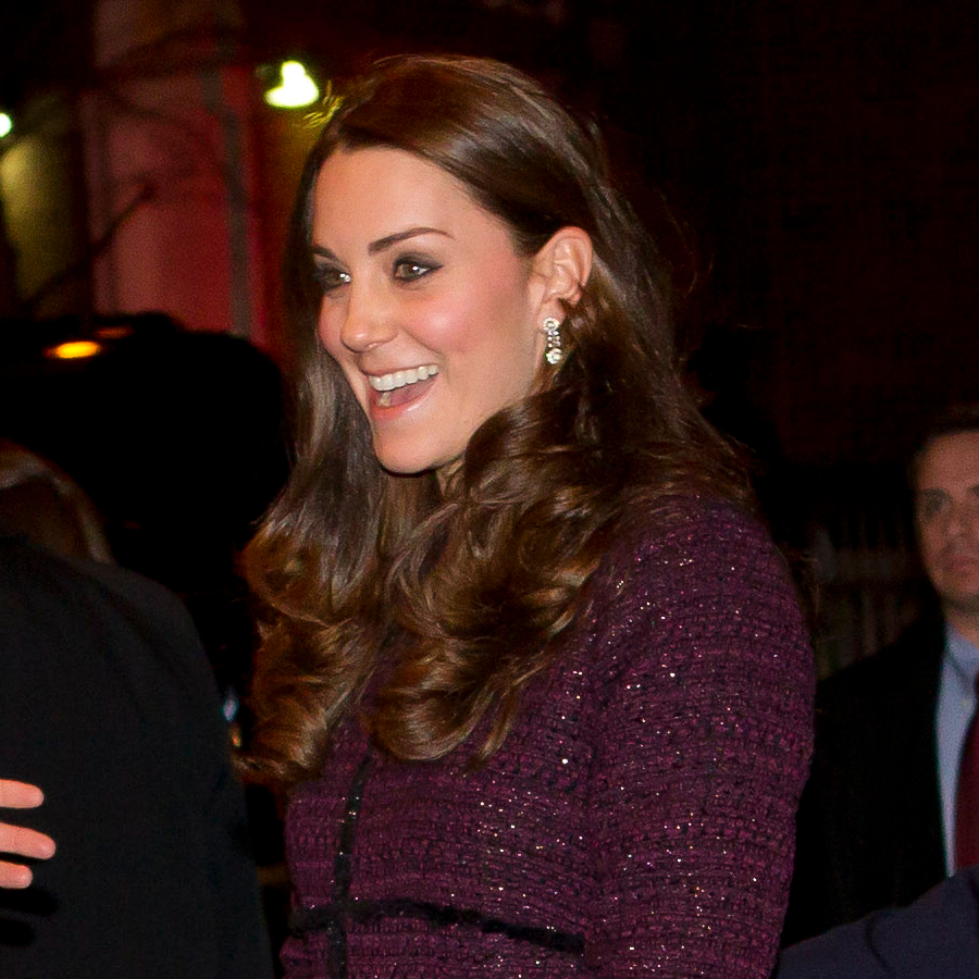 Kate Middleton's diamond earrings in New York