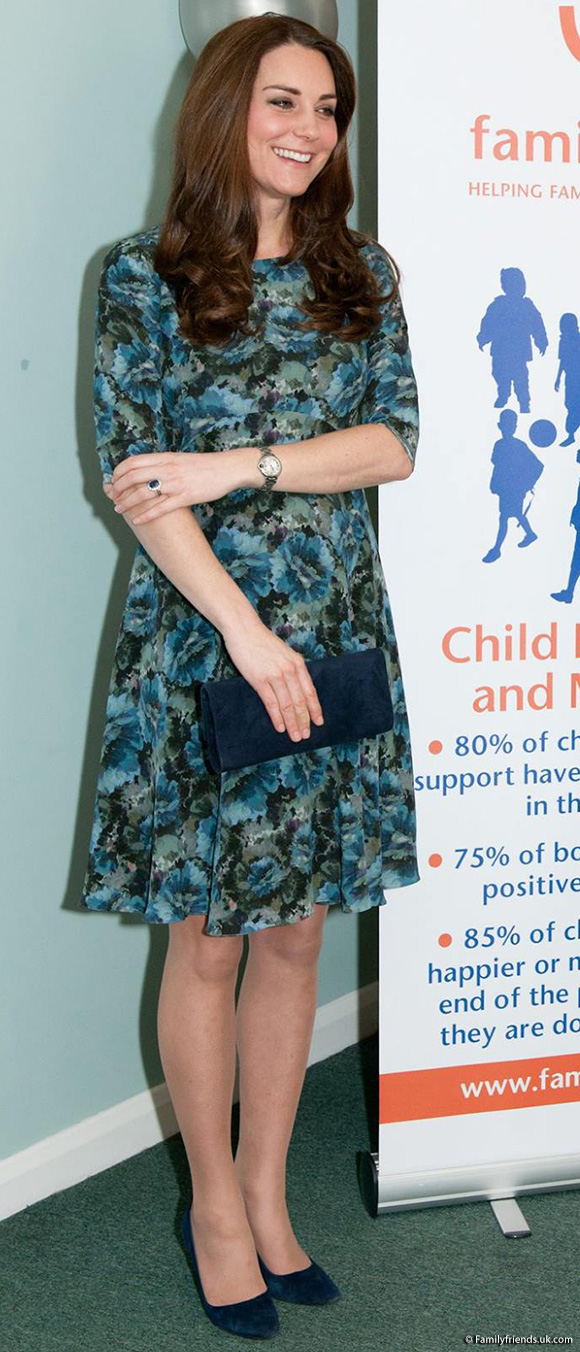 Kate wears Seraphine Maternity's "Florrie" Dress.