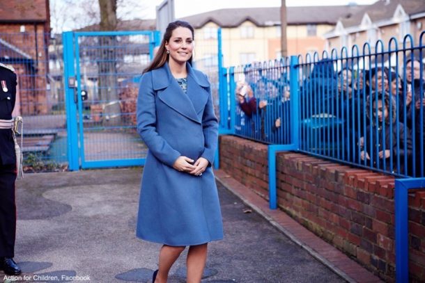 Kate Middleton visits Action for Children and Emma Bridgewater