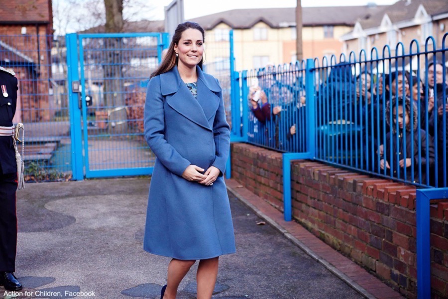 The Duchess in MaxMara & Seraphine for Emma Bridgewater & Action for Children visit