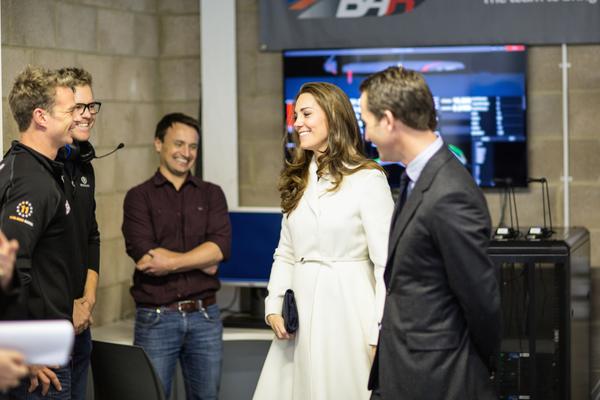 Kate meets Sir Ben Ainslie, David "Freddie" Carr, James Roache and Nick Hutton.