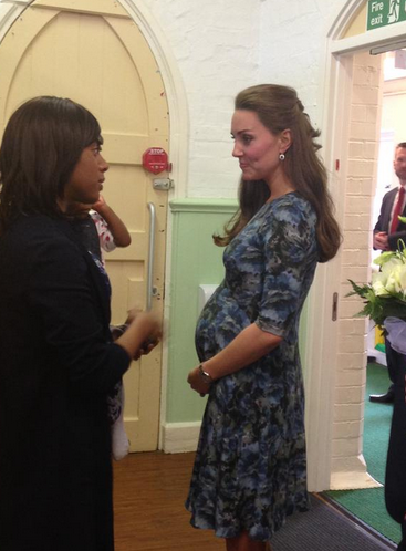Pregnant Kate and her baby bump!