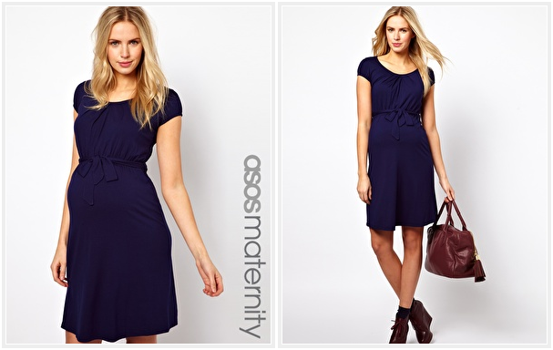 Navy blue dress outlet asos