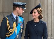 Kate Middleton and Prince William at St. Paul's Cathedral for the Afghanistan Service in 2015