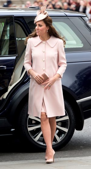 Kate wears Beulah coat for Commonwealth Celebration at Westminster Abbey.