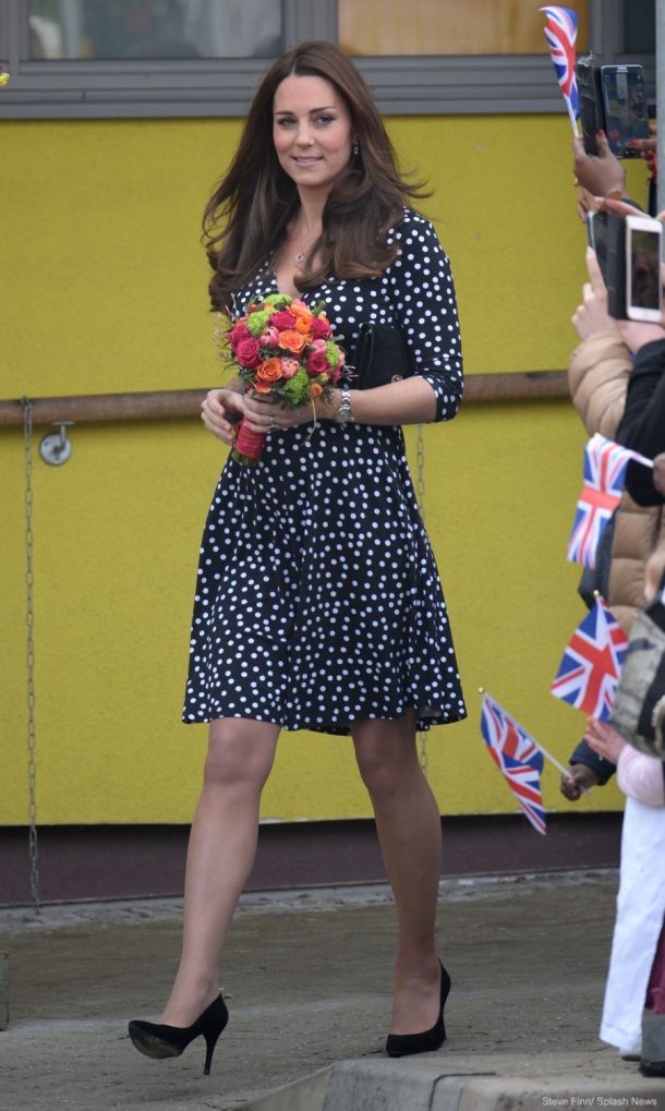 Kate Middleton's polka dot maternity dress from ASOS