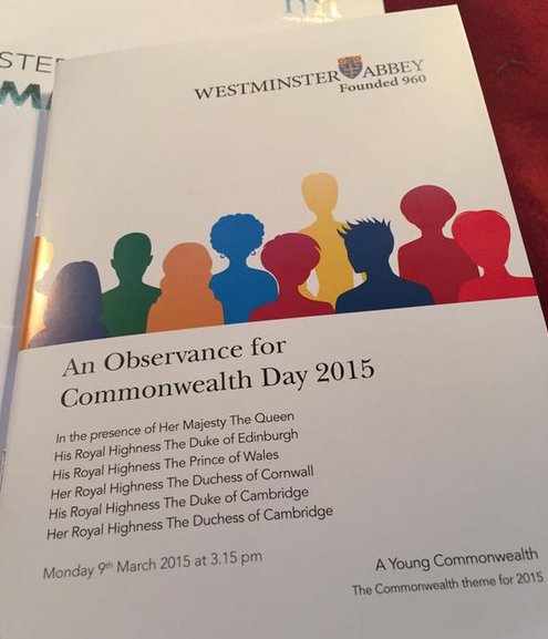 Commonwealth Day Service Programme