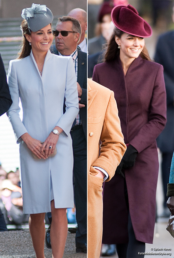 Is Kate's coat by Sarah Burton of Alexander McQueen