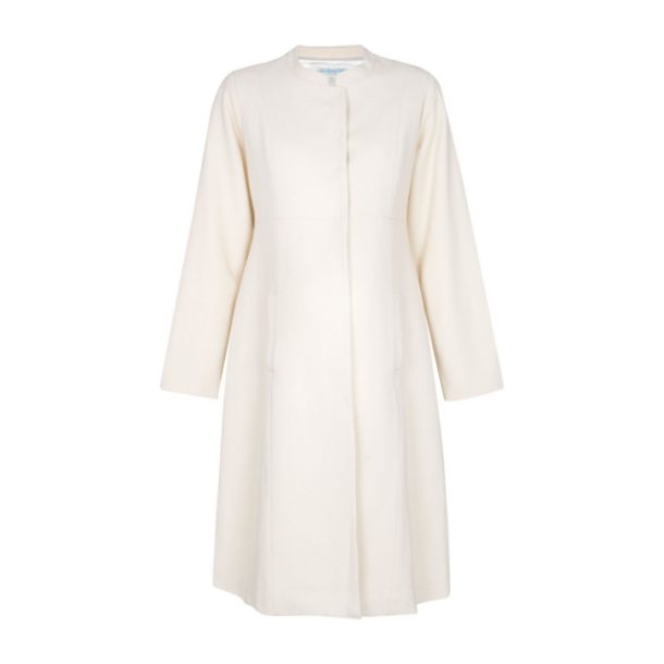 Kate Middleton's JoJo Maman Bébé cream princess line maternity coat