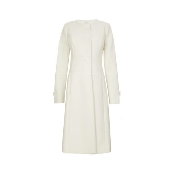 Jojo Maman Bebe Cream Maternity Coat as worn by Kate Middleton