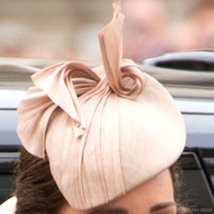 Kate Middleton's pink Jane Taylor hat