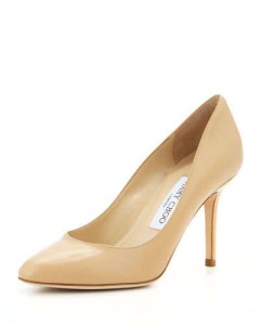 Jimmy Choo Gilbert Pumps in Nude