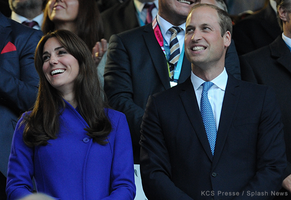 Duchess in blue Reiss coat for Rugby World Cup opening ceremony