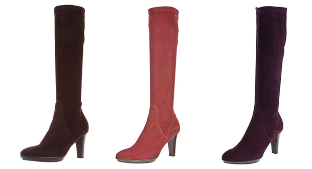 Aquatalia Rhumba boots in different colours