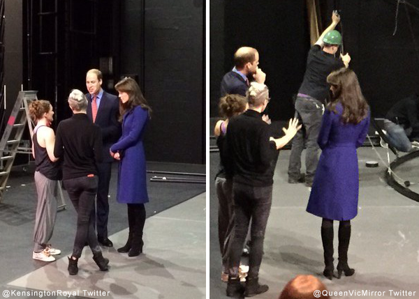 Countess and Earl of Strathearn tour the Dundee Rep Theatre