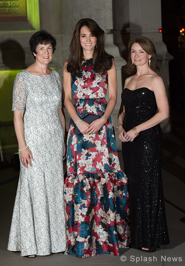 Duchess Kate: Blue Lace Jacquenta Dress by Erdem