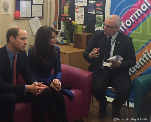 William and Kate at the anti bullying workshop in Dundee