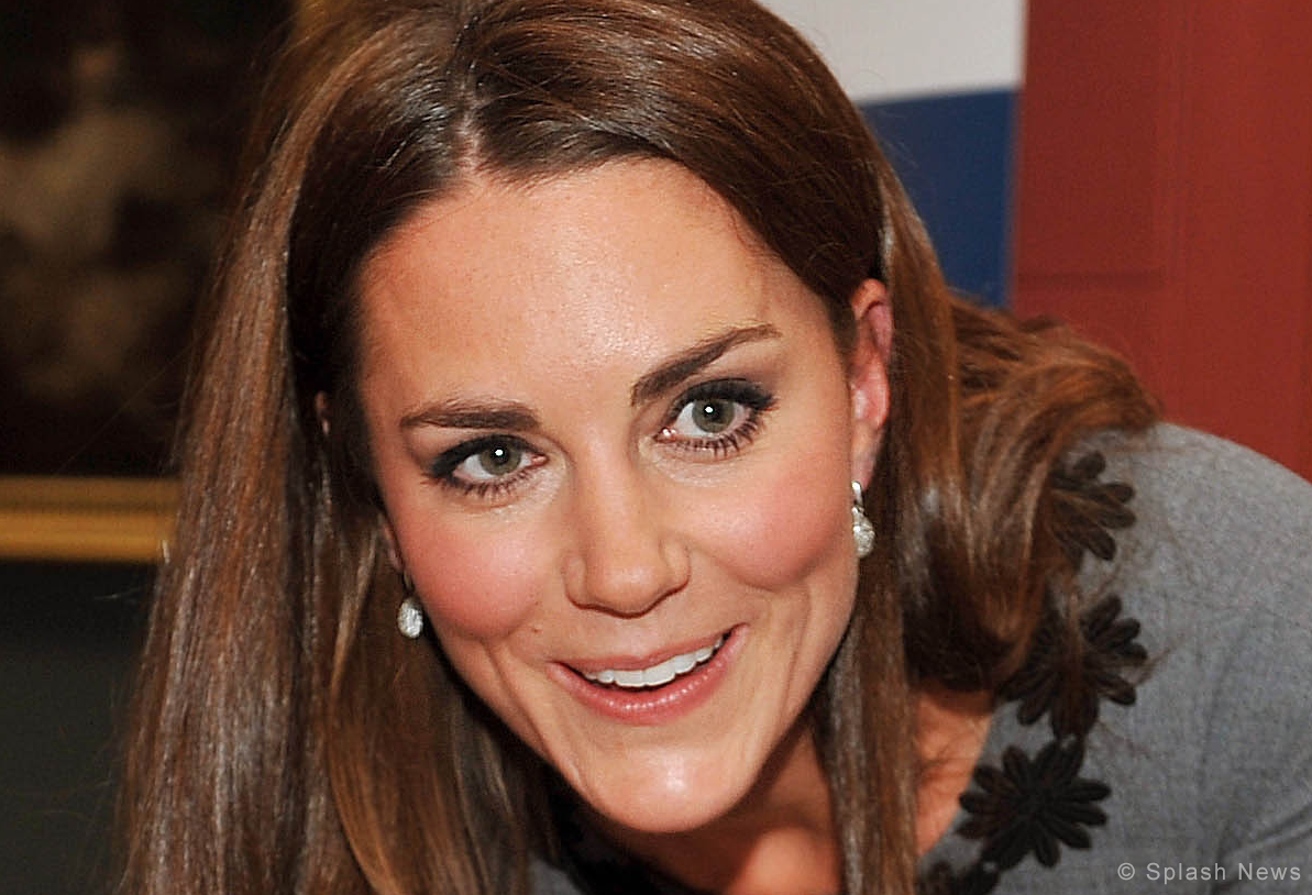 Kate Middleton Wearing The Links Of London Hope Egg Earrings