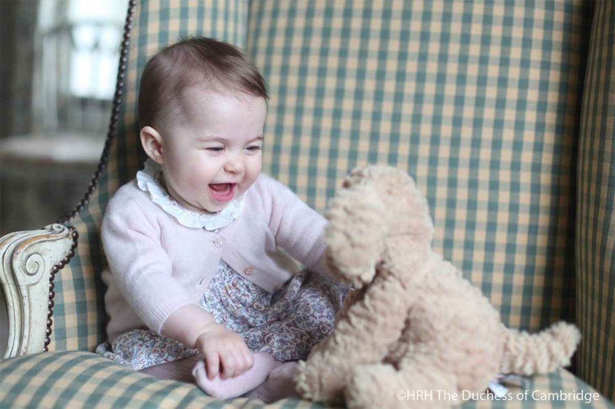 New photos of Princess Charlotte looking adorable!