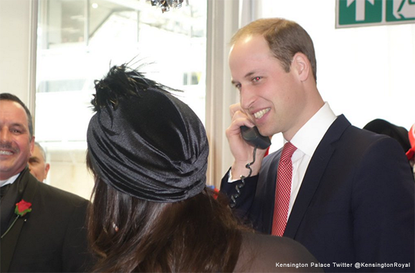 Prince William and ICAP's Charity Day