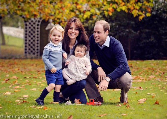 William & Kate's Christmas Photo