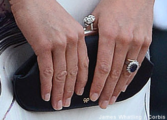 Kate's Anya Hindmarch maud bag with visible logo