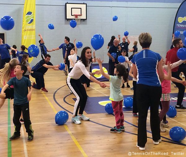 Kate spends the day in Edinburgh, visiting charities & playing tennis ...