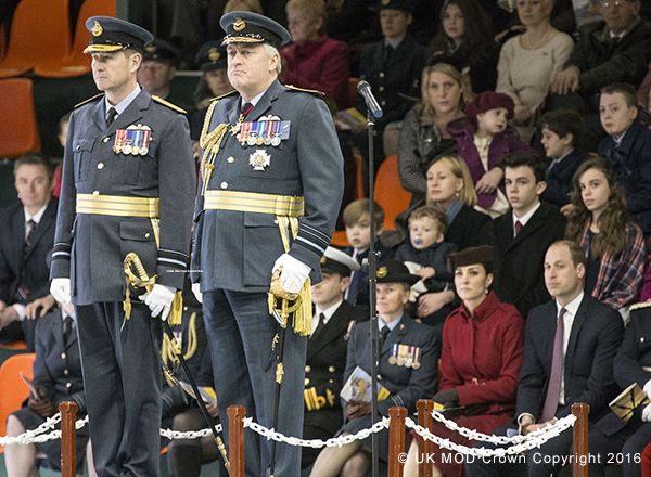 Kate and William and the RAF Disbandment ceremony