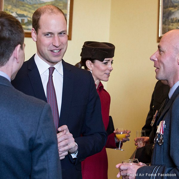 William and Kate at RAF Valley in Anglesey