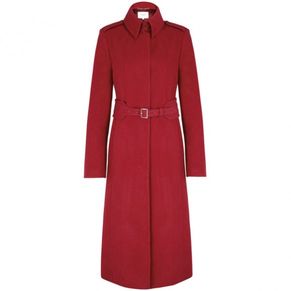 Kate Middleton's L.K. Bennett Ami Coat in Red