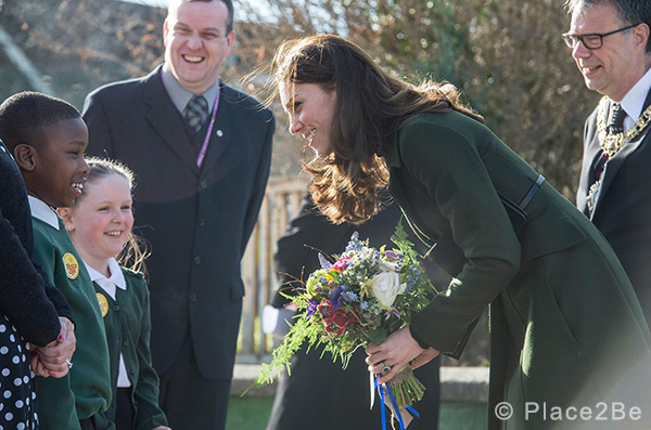 Kate spends the day in Edinburgh, visiting charities & playing tennis ...