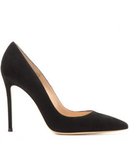 Gianvito Rossi 105 black suede