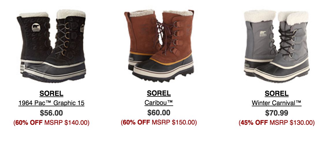 Kate Middleton's Sorel Pack 2 Snow Boots