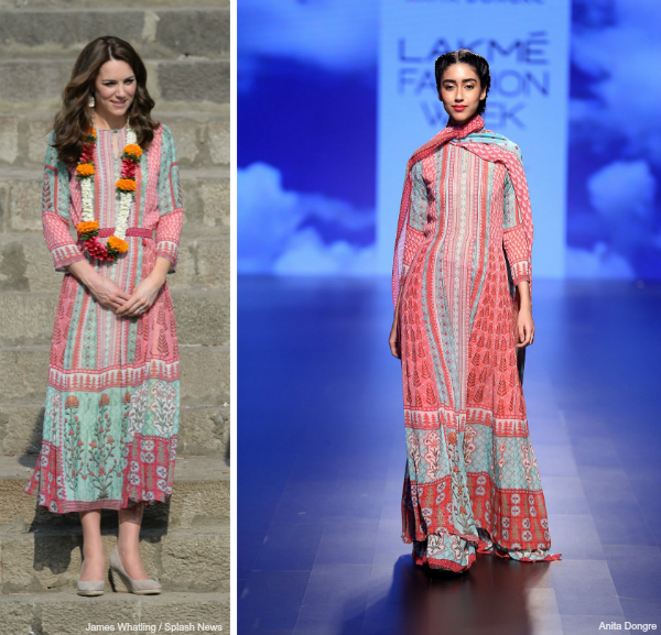 Kate Middleton Anita Dongre Dress