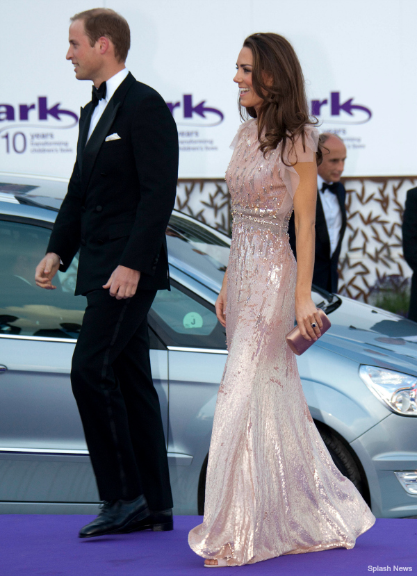 Kate Middleton at the Ark Gala wearing L.K. Bennett Agata shoes