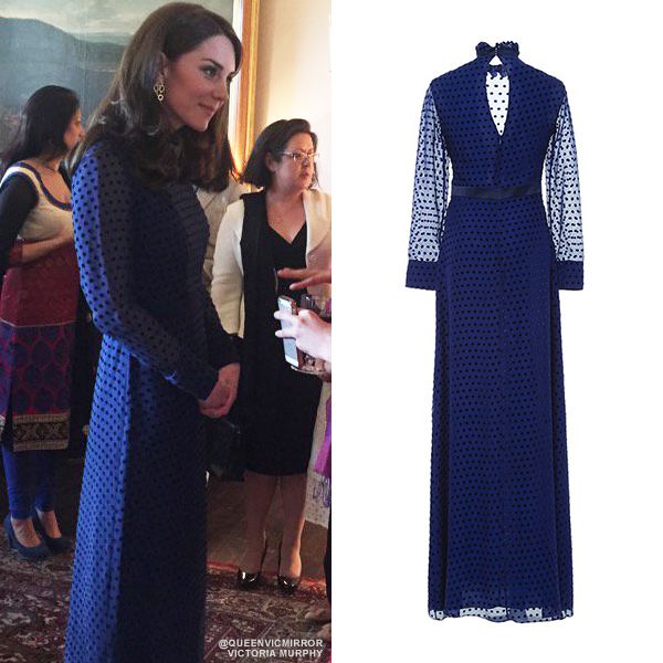 Kate Middleton wears Saloni