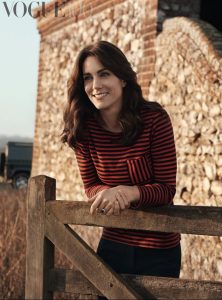 Kate Middleton Petit Bateau top Vogue