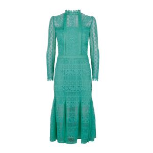Kate Middleton's Temperley London Desdemona dress in green
