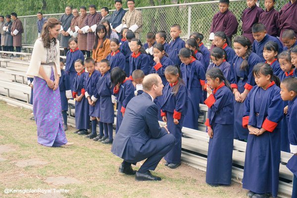 William-Kate-Bhutan-Children