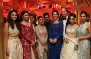 William and Kate with Indian superstars at tonight's gala