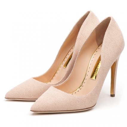 Ralph Lauren Celia RL Gold Tan Calfskin Pump - Kate Middleton Shoes -  Kate's Closet