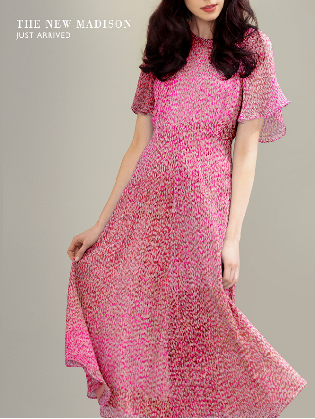 lk bennett pink dress