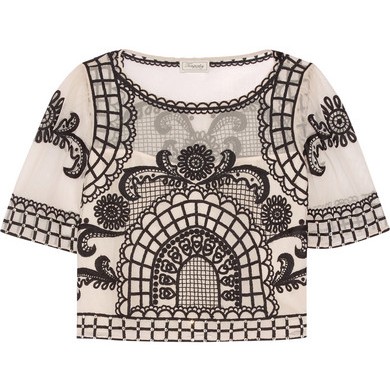 Temperley London Delphia top