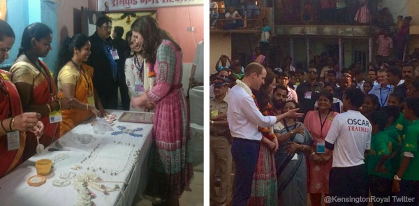 William and Kate in the Slums, meeting with representatives from the Smile Foundation