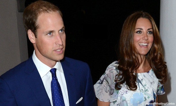 William and Kate on tour in September 2012