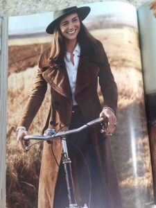 Kate Middleton wearing Burberry in Vogue