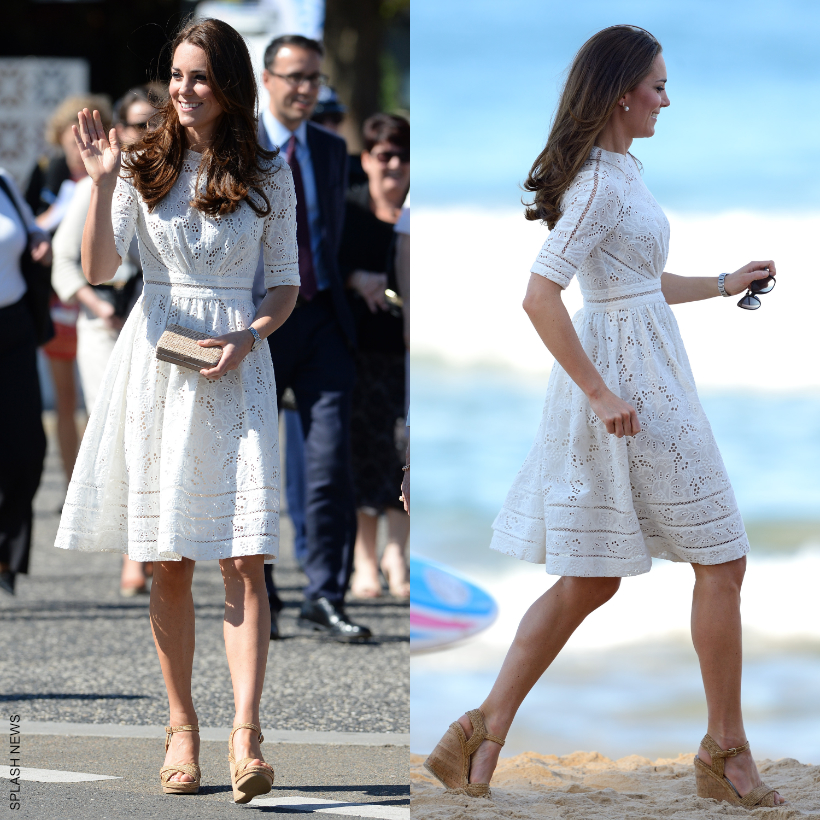 Kate Middleton Stuart Weitzman Minx Wedges